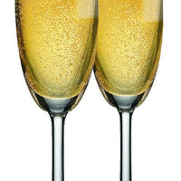 Cuisivin - 7.5 oz 50th Anniversary Champagne Flute Glass, Pack of 2 - 8465AN50