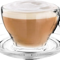 Cuisivin - 9 oz Caffe Latte, Pack of 2 Cups & 2 Saucers - 8703