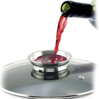 Cuisivin - Aroma Glass Lid With Stainless Steel Knob (28 cm) - PEN 9366