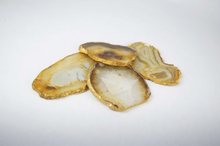 Cuisivin - Bel-Air Agate Natural Coaster, Pack of 4 - 4804