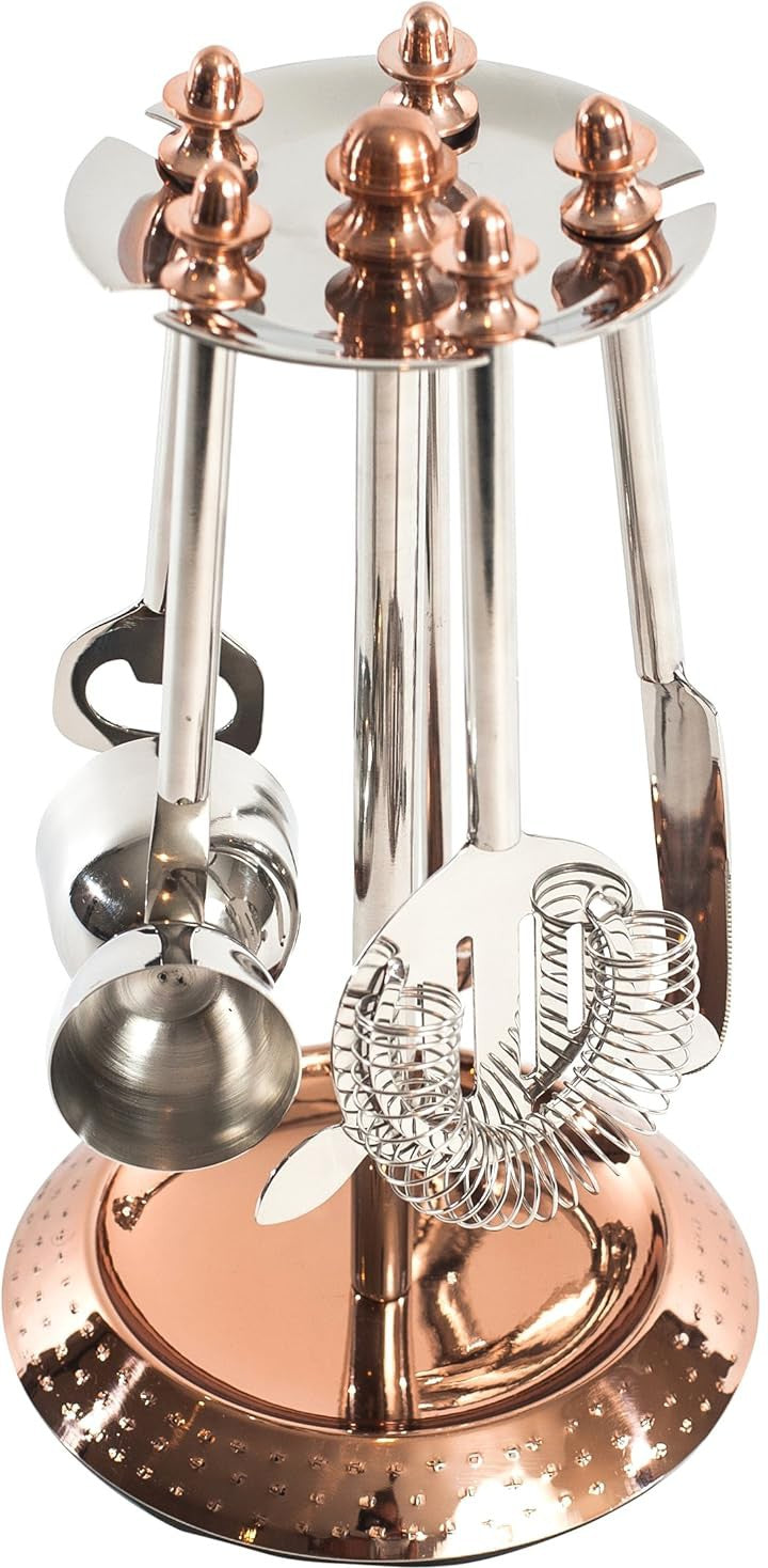 Cuisivin - Bel-Air Copper Hanging Bar Tool, Pack of 5 Pc - 6060