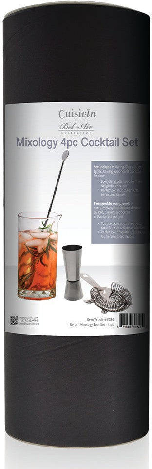 Cuisivin - Bel-Air Mixology Cocktail Tool, Pack of 4 - 6084