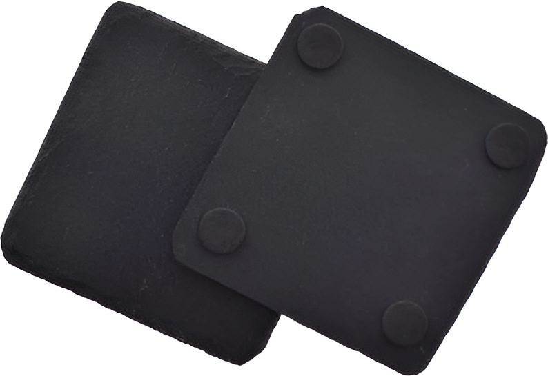 Cuisivin - Bel-Air Slate Coasters, Pack of 4 Pc - 4807