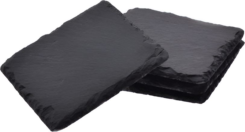 Cuisivin - Bel-Air Slate Coasters, Pack of 4 Pc - 4807