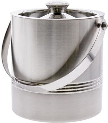 Cuisivin - Bel-Air Stainless Steel Double Wall Ice Bucket With Tongs - 6073