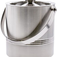 Cuisivin - Bel-Air Stainless Steel Double Wall Ice Bucket With Tongs - 6073