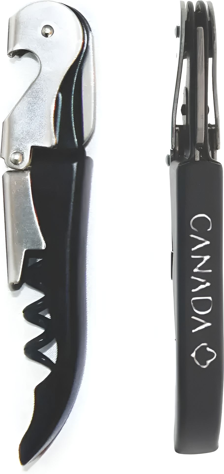 Cuisivin - Black with white print Canada Corkscrew - 4026CAN