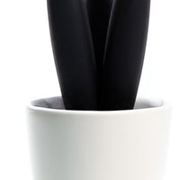 Cuisivin - Cereus Black Trivet With Porcelain Bowl - TT1B