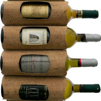 Cuisivin - Corky 4 Wine Bottles Hanging Display - 4692