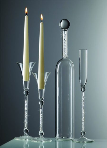 Cuisivin - Eisch 10 Carat 11" Candle Holder - 78/894