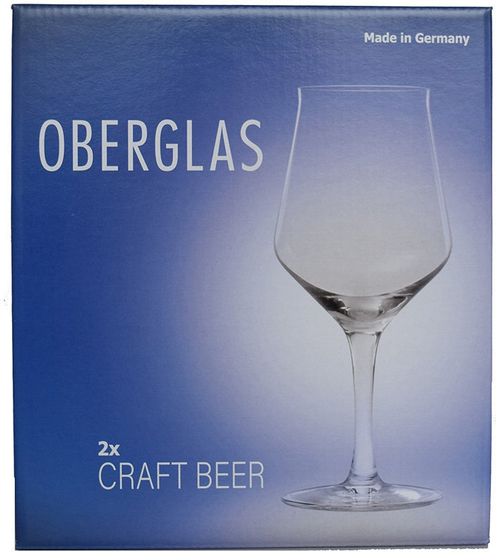 Cuisivin - MasterBrew 14 oz Amber Beer Glass, Pack of 2 - 8601