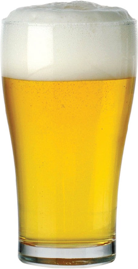 Cuisivin - Masterbrew 22 oz Conical Amber Beer Glass, Pack of 6 - 8801