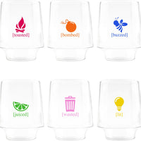 Cuisivin - Patioware 14.5 oz Buzzed Wine Glass, Pack of 6 - 8451BZ