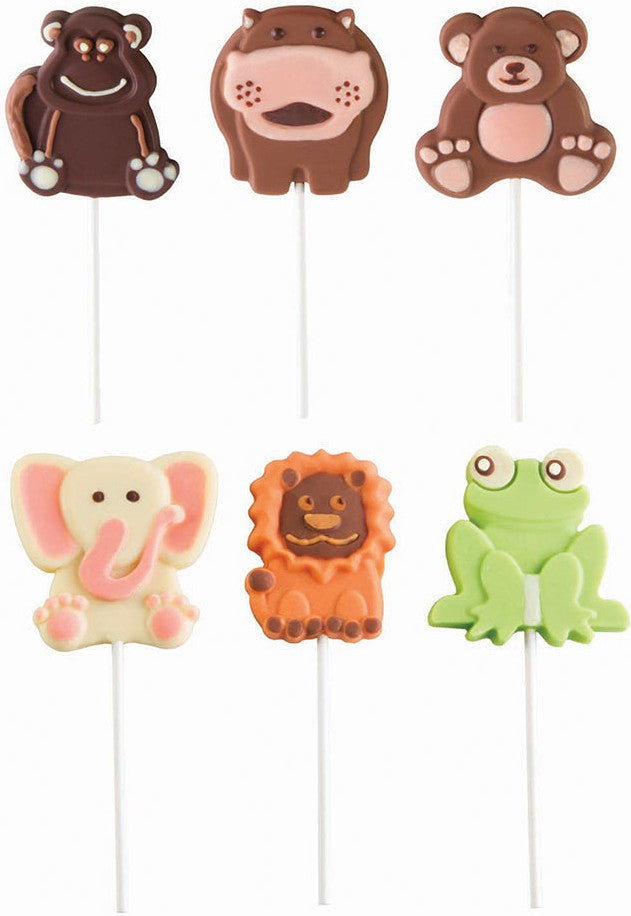 Cuisivin - Pavoni Animals Lollipop Mould - LP02VR8S