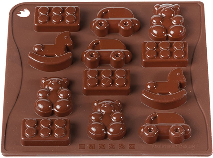 Cuisivin - Pavoni Chocolate Mould Toys - CHOCO07