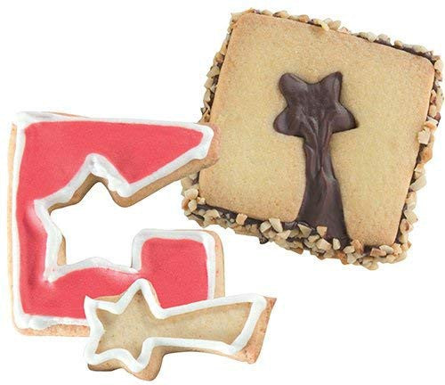 Cuisivin - Pavoni Christmas Cookie Cutters, Pack of 12 - CHRISTMASCOOKIES