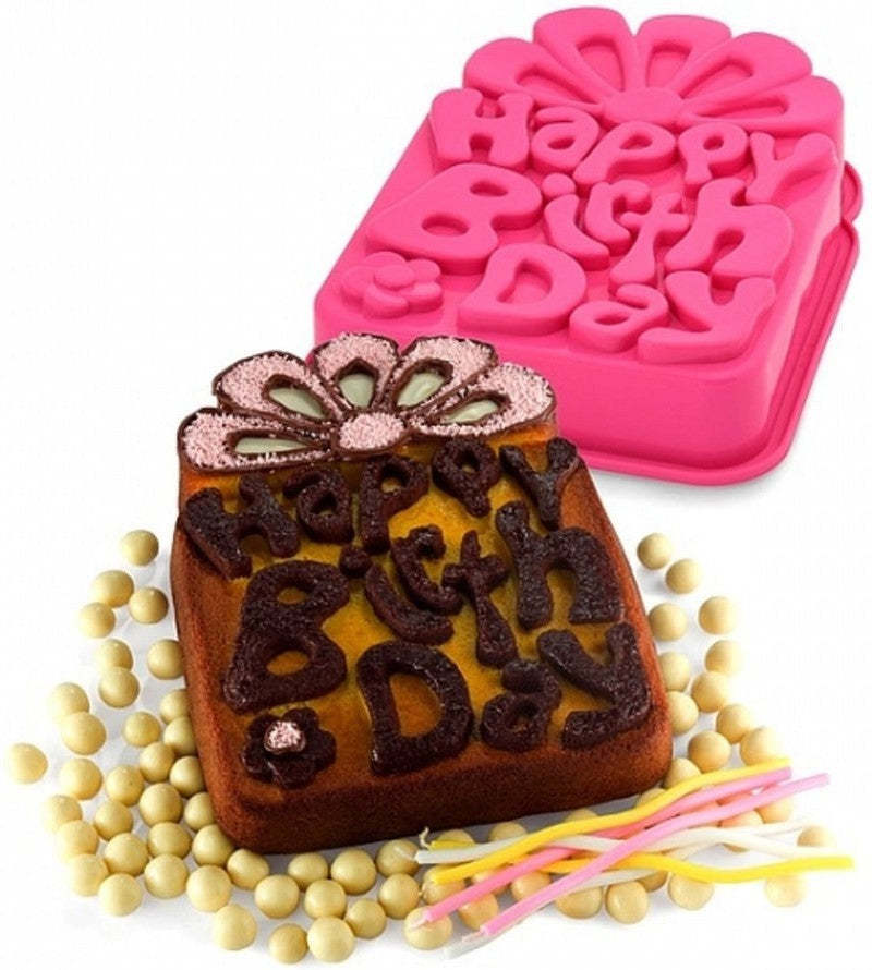 Cuisivin - Pavoni Happy Birthday Mould - FRT161