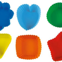 Cuisivin - Pavoni Muffin Liners Assorted Shaped, Pack of 6 - FRMSETPAV
