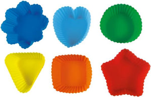 Cuisivin - Pavoni Muffin Liners Assorted Shaped, Set of 6 - FRMSETPAV