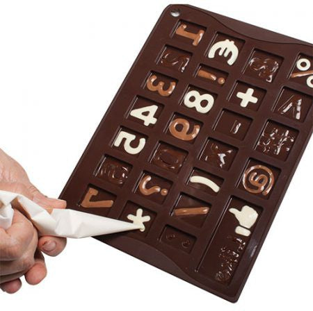 Cuisivin - Pavoni Numbers Chocolate Mould - CHOCO18S