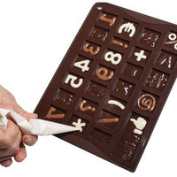 Cuisivin - Pavoni Numbers Chocolate Mould - CHOCO18S