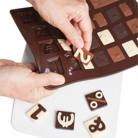 Cuisivin - Pavoni Numbers Chocolate Mould - CHOCO18S