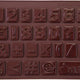 Cuisivin - Pavoni Numbers Chocolate Mould - CHOCO18S