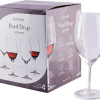 Cuisivin - Pearl Drop 16 oz Red Wine Glass, Pack of 4 - 8330