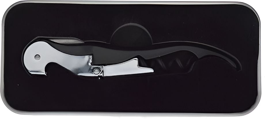 Cuisivin - Prestige Double Lever Black Corkscrew Gift Box - 4031