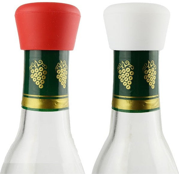 Cuisivin - Red & Whhite Silicap, Pack of 2 - 3311