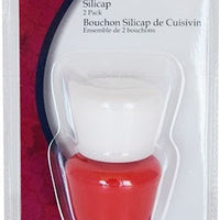 Cuisivin - Red & Whhite Silicap, Pack of 2 - 3311