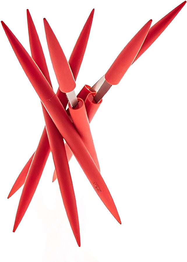 Cuisivin - Res Spicy Knives Holder With Steak Knives, Pack of 6 - ST10R