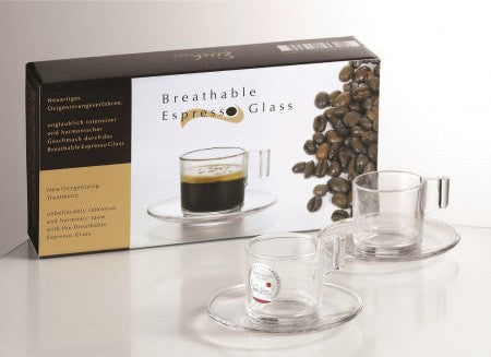 Cuisivin - Sensis 3 Oz Plus Espresso Cup Set, Pack of 2 - 500/96