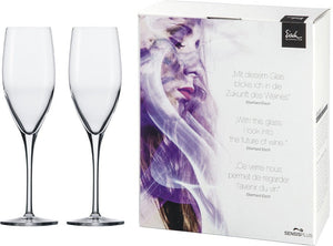 Cuisivin - Sensis 9.8 Oz Plus Superior Champagne Flute Glass, Set Of 2 - 500.71