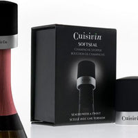 Cuisivin - SoftSeal Champagne Stopper Silver Gift Boxed - 4417