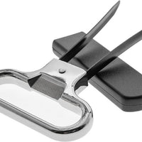 Cuisivin - Solid Metal handle Black Cork Puller - 4025