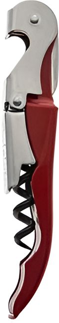 Cuisivin - Stainless Steel Red Double Lever Corkscrew - 4023B