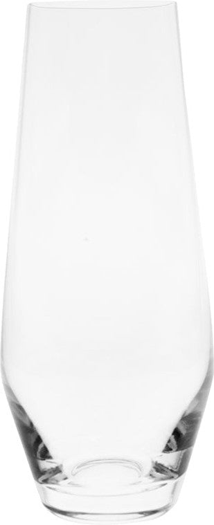 Cuisivin - Stemless 9.5 oz Casual Flute Glass, Pack of 6 - 8134B