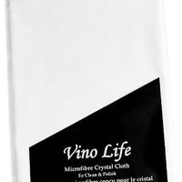 Cuisivin - VinoLife Microfiber Crystal Cleaning Cloth, Pack of 2 Pk - 6405