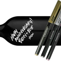 Cuisivin - Wine Glass Metallic Markers, Pack of 3 Pk - 3305