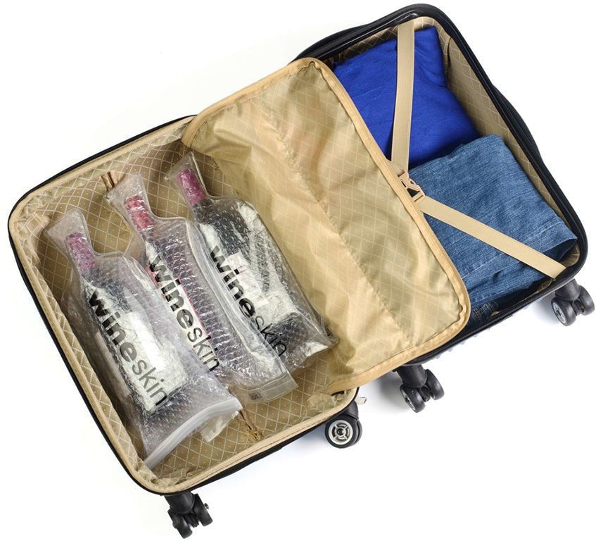 Cuisivin - WineSkin Sleeve Bulk, Pack of 3 - 4100