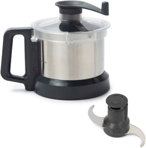 DITO SAMA - Microtoothed Rotor Stainless Steel Bowl for 2.6 L Cutter Mixer - 650231