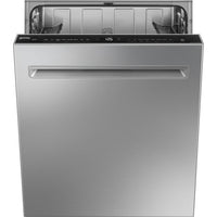 Smeg - 24" Stainless Steel Built-in Dishwasher with Pocket Handle & 2 Racks - DW8601X