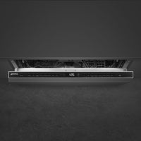 Smeg - 24" Panel Ready Built-in Dishwasher with 2 Racks - DW8601