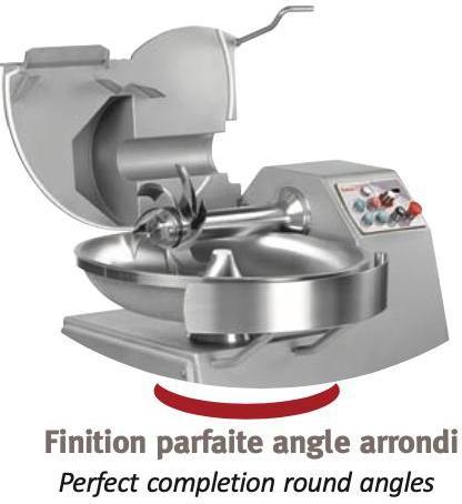 Dadaux - 120 L Stainless Steel Titane Variator Bowl Cutter - TITANE-120-V