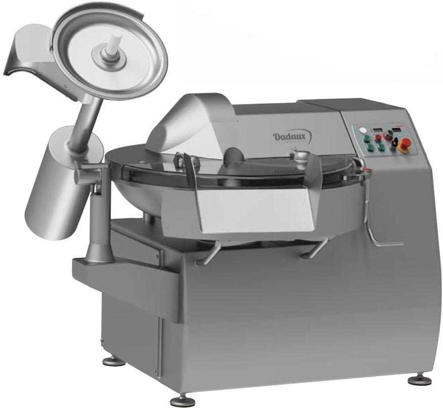 Dadaux - 120 L Stainless Steel Titane Variator Bowl Cutter - TITANE-120-V