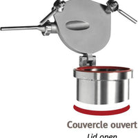 Dadaux - 13 L Stainless Steel Sausage Stuffer (Manual & Hydraulic) - APH13-SPE