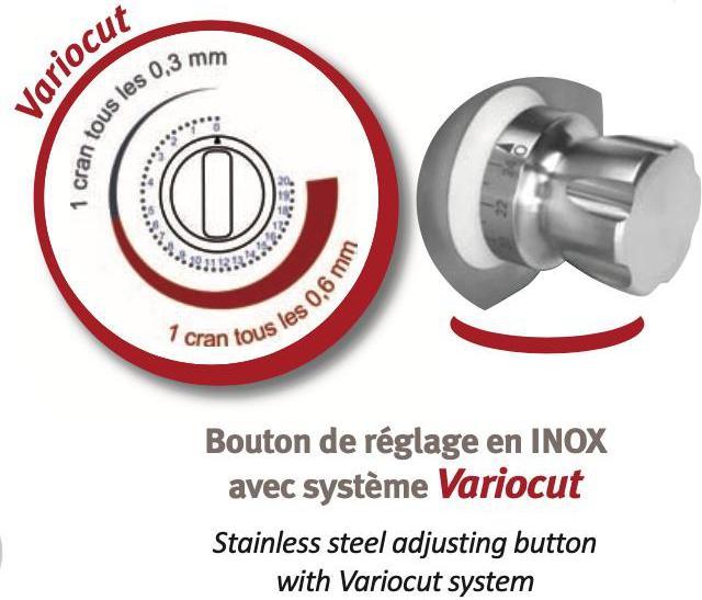 Dadaux - 14" Blade Semi Auto Major Meat Slicer with 0.64 HP Motor - MAJOR350SA