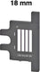 Dadaux - 18 mm Stainless Steel Blade for Precicut 2D Cutting Machine - PDA-KIT-2D-18MM