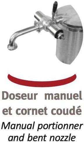 Dadaux - 20-500 g Manual Portioner for Stuffers - PORTIONER/STUFFER